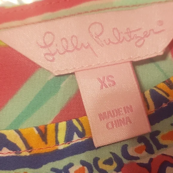 Lilly Pulitzer Multicolor Top - Picture 4 of 4